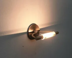 New Pamono Vintage Italian Postmodern Model Gradi Mini Parete Wall Lamp by Franco Bettonica and Mario Melocchi for Cini & Nils, 1990s