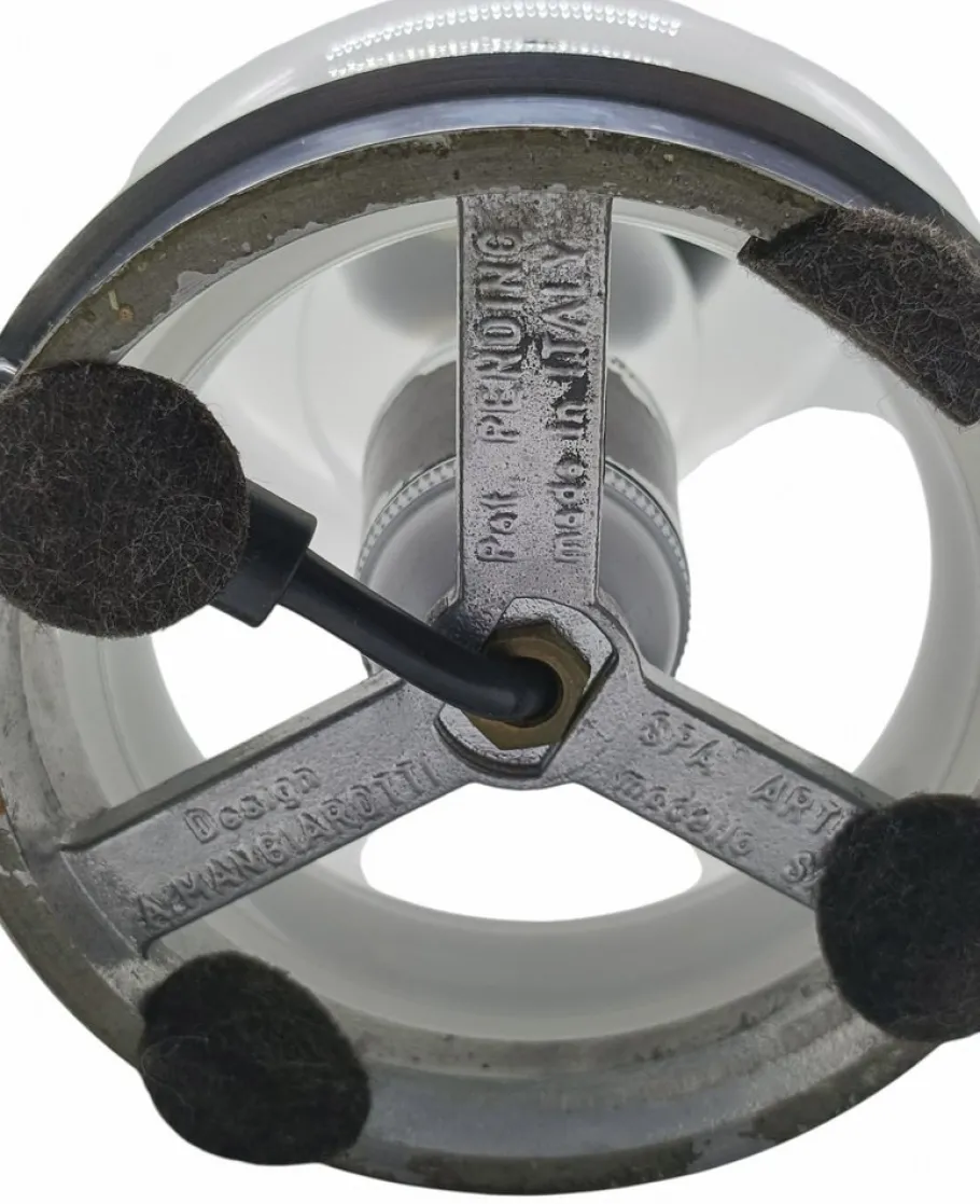 Pamono Vintage Italian Saffo Table Lamp by Angelo Mangiarotti for Artemide, 1960s