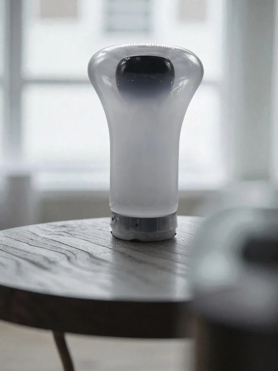 Pamono Vintage Italian Saffo Table Lamp by Angelo Mangiarotti for Artemide, 1960s