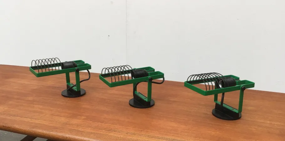 Discount Pamono Vintage Italian Sintesi Faretto Sconces by Ernesto Gismondi for Artemide, Set of 3