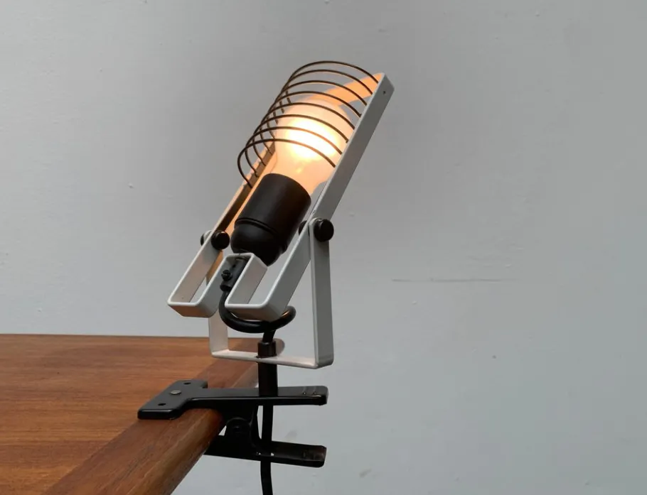 Clearance Pamono Vintage Italian Sintesi Pinza Clamp Table Lamp by Ernesto Gismondi for Artemide