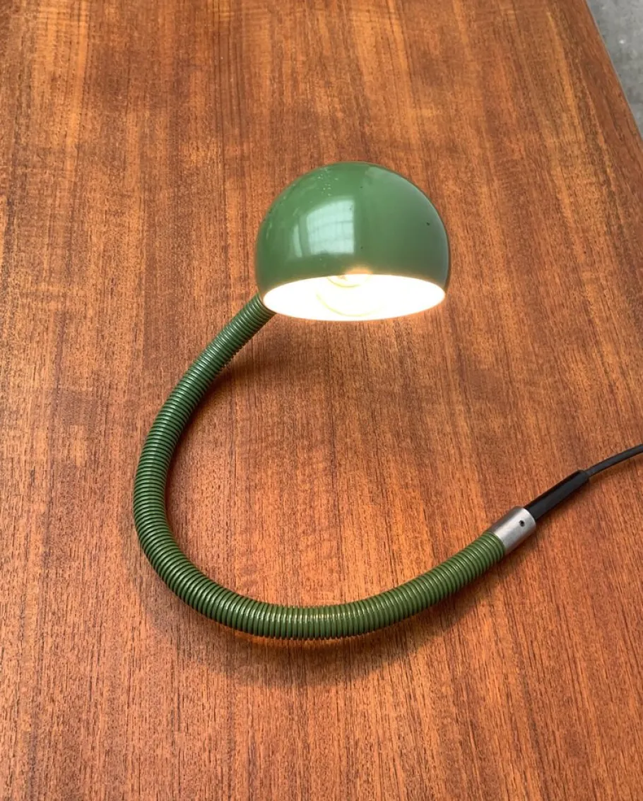 Pamono Vintage Italian Space Age Hebi Table Lamp by Isao Hosoe for Valenti Luce