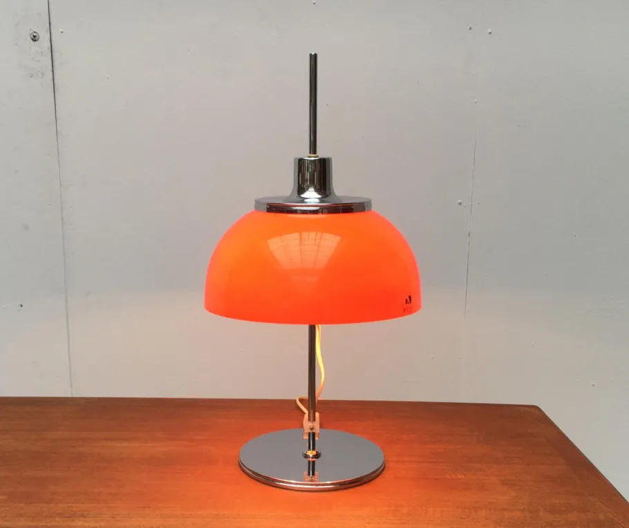 Best Pamono Vintage Italian Space Age Faro Table Lamp from Guzzini, 1970s
