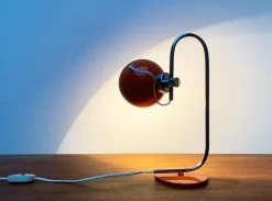 New Pamono Vintage Italian Space Age Magnetic Table Lamp