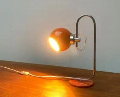 New Pamono Vintage Italian Space Age Magnetic Table Lamp