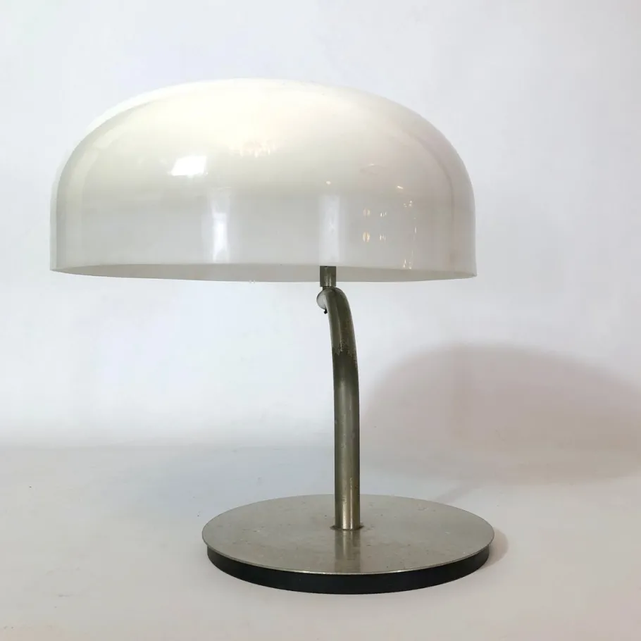 Pamono Vintage Italian Table Lamp by Giotto Stoppino, 1970s