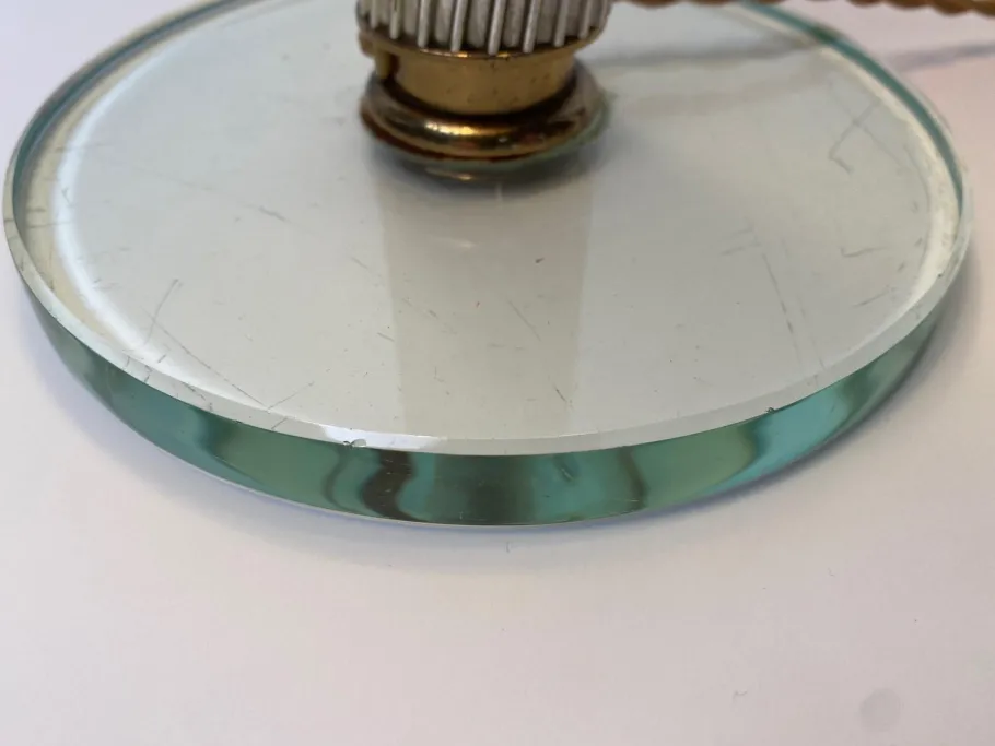 New Pamono Vintage Italian Table Lamp by Pietro Chiesa for Fontana Arte, 1940s