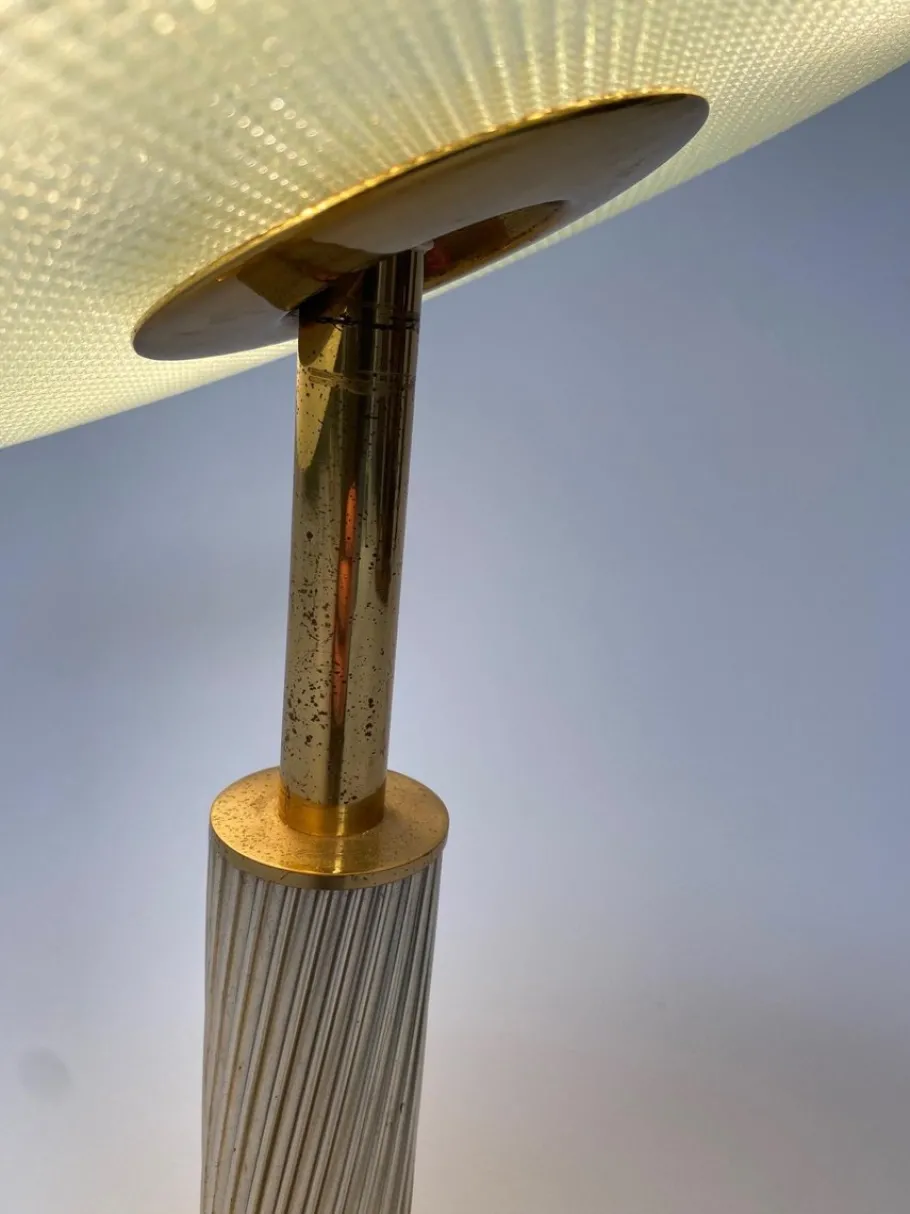 New Pamono Vintage Italian Table Lamp by Pietro Chiesa for Fontana Arte, 1940s