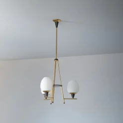 Discount Pamono Vintage Italian Three-Light Pendant from Stilnovo, 1950s