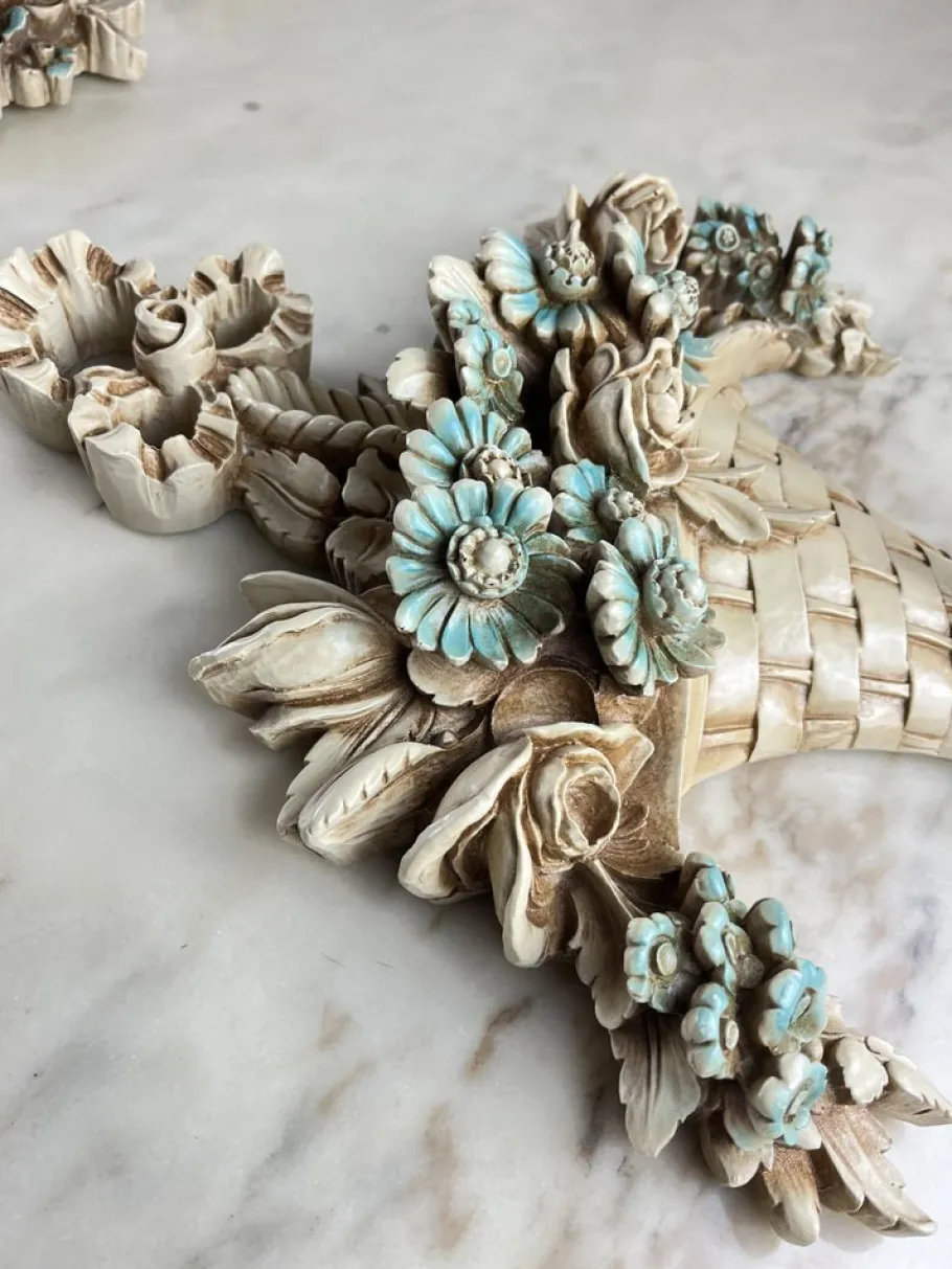 Sale Pamono Vintage Italian Venetian Wall Lights, 1960s, Set of 2