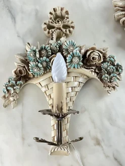 Sale Pamono Vintage Italian Venetian Wall Lights, 1960s, Set of 2