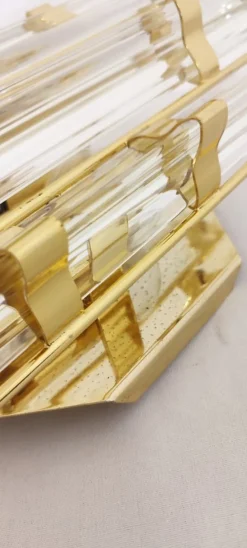 New Pamono Vintage Italian Venini Wall Lights, 1970s