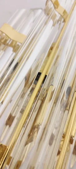 New Pamono Vintage Italian Venini Wall Lights, 1970s