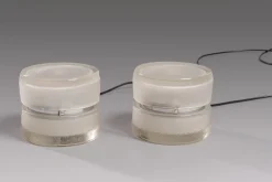 Best Pamono Vintage Jojo Table Lamps by Eugenio Gentili Tedeschi for Fontana Arte, 1971, Set of 2