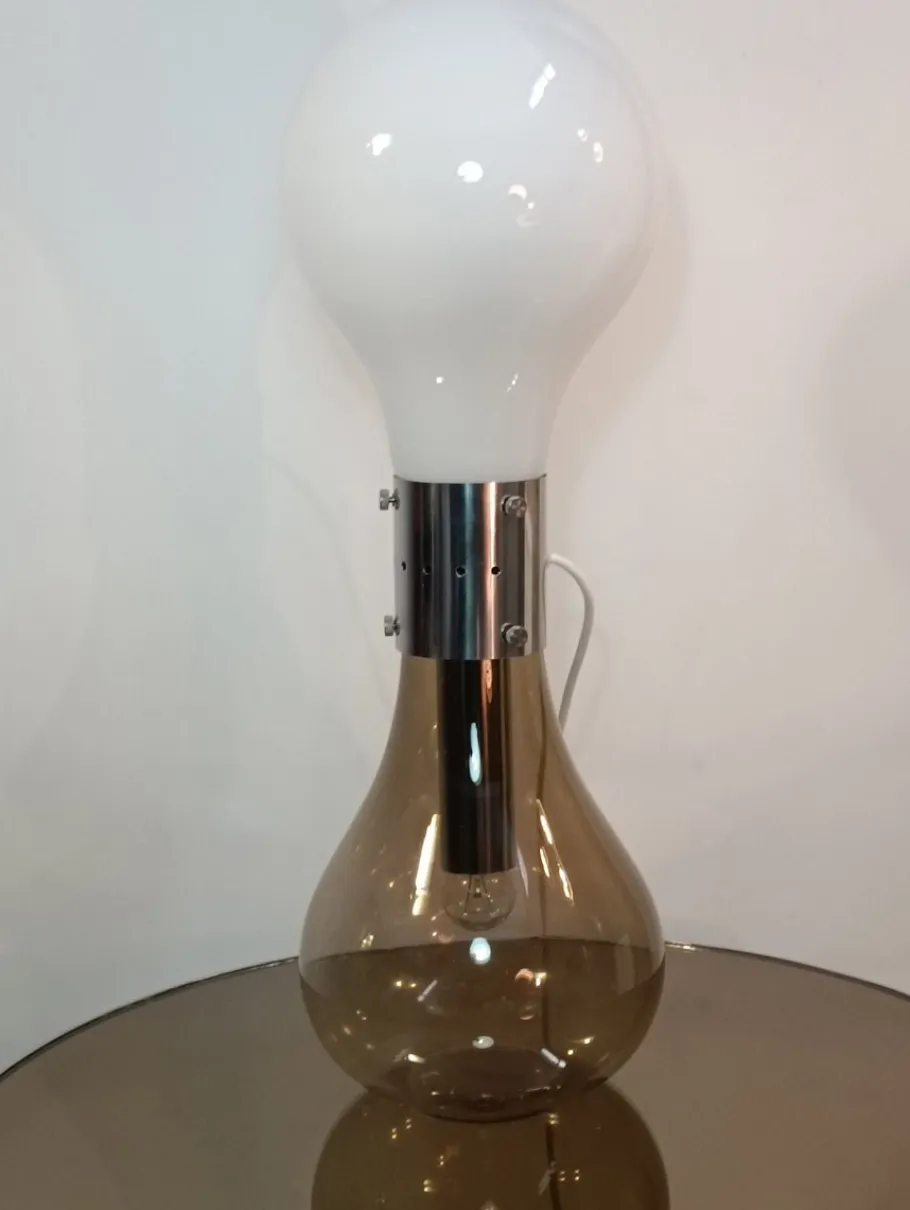 Best Pamono Vintage Lamp attributed to Mazzega, 1970s