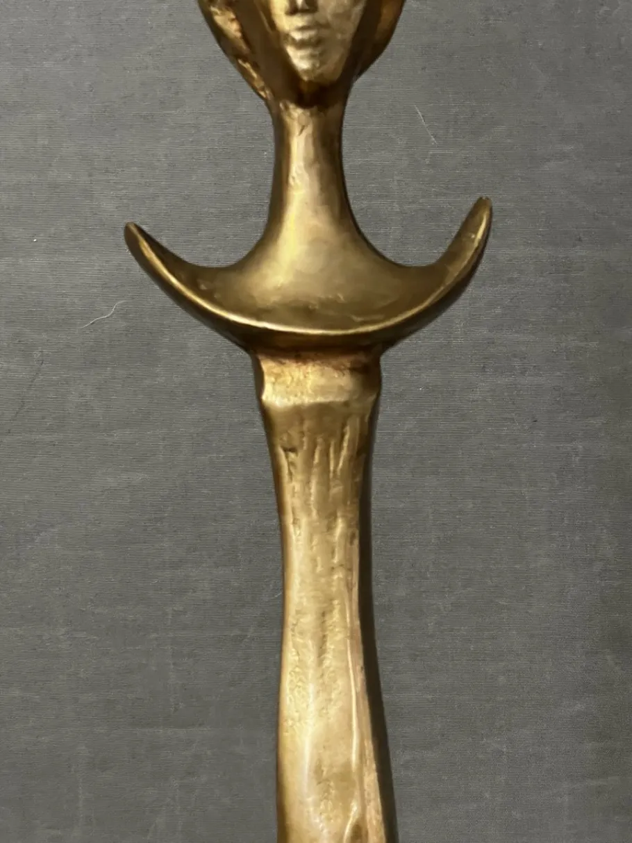 Best Pamono Vintage Lamp in Bronze by Alberto Giacometti, 1970s