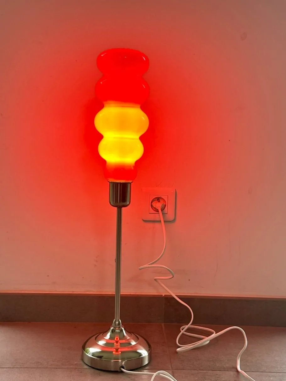 Pamono Vintage Lamp in Orange, 2010s