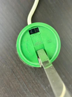 Clearance Pamono Vintage Lampette Table Lamp in Green, 1970s