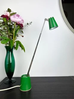 Clearance Pamono Vintage Lampette Table Lamp in Green, 1970s