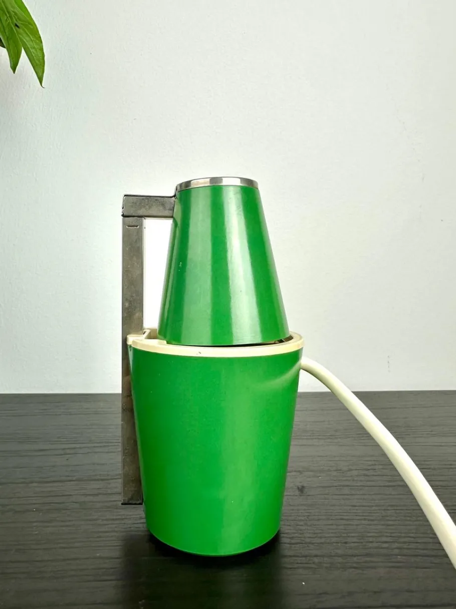 Clearance Pamono Vintage Lampette Table Lamp in Green, 1970s
