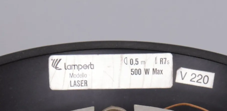 Pamono Vintage Laser Uplighter Floor Lamp by Max Baguara for Lamperti, 1982