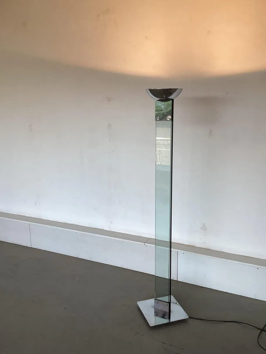 Sale Pamono Vintage Laser Uplighter Floor Lamp by Max Baguara for Lamperti