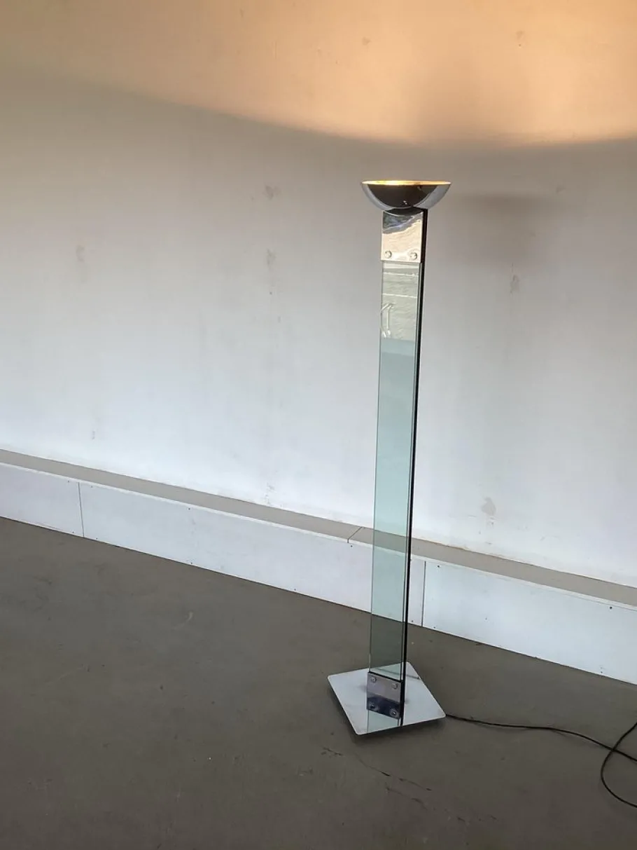 Sale Pamono Vintage Laser Uplighter Floor Lamp by Max Baguara for Lamperti