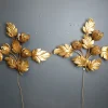 Hot Pamono Vintage Leaf Wall Lights by Hans Kögl, 1970s, Set of 2