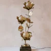 Discount Pamono Vintage Lotus Flower Lamp attributed to Maison Jansen, France, 1970s