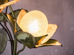 Discount Pamono Vintage Lotus Flower Lamp attributed to Maison Jansen, France, 1970s