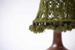 New Pamono Vintage Macrame Table Lamp, 1960s