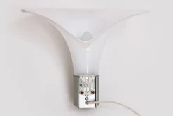 New Pamono Vintage Mandarin Wall Lamp by Michael Bang for Holmegaard, 1980s