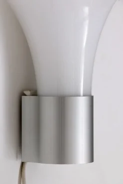 New Pamono Vintage Mandarin Wall Lamp by Michael Bang for Holmegaard, 1980s