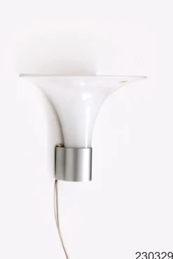 New Pamono Vintage Mandarin Wall Lamp by Michael Bang for Holmegaard, 1980s