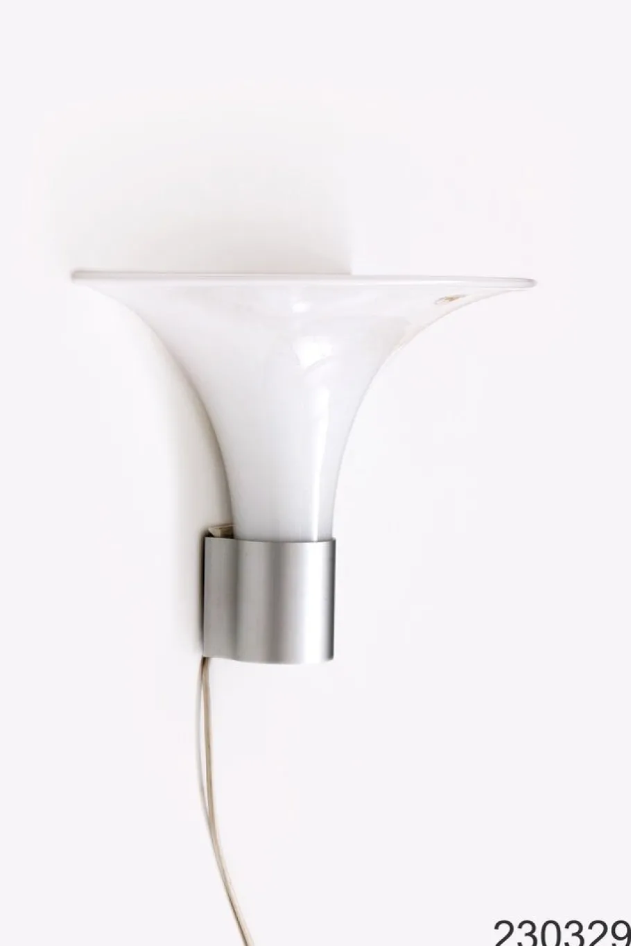 New Pamono Vintage Mandarin Wall Lamp by Michael Bang for Holmegaard, 1980s