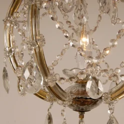 Best Pamono Vintage Maria Theresa Viennese Crystal Chandelier, 1950s