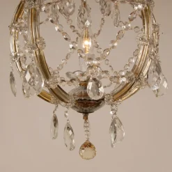 Best Pamono Vintage Maria Theresa Viennese Crystal Chandelier, 1950s