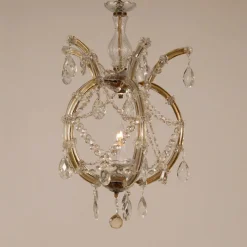 Best Pamono Vintage Maria Theresa Viennese Crystal Chandelier, 1950s
