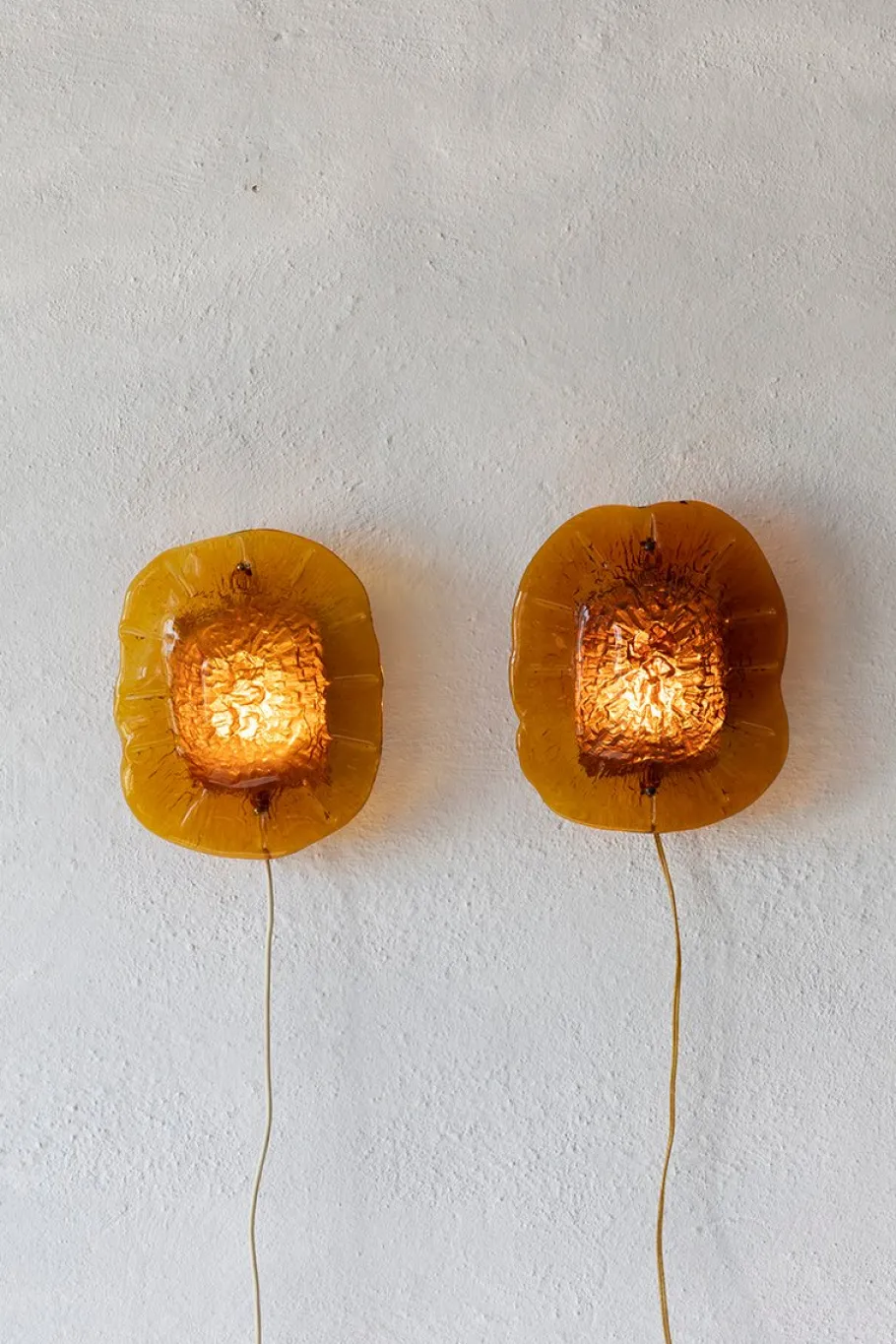 Best Pamono Vintage Medaillon Wall Lamps by Vitrika, 1960s, Set of 2