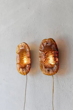 Best Pamono Vintage Medaillon Wall Lamps by Vitrika, 1960s, Set of 2