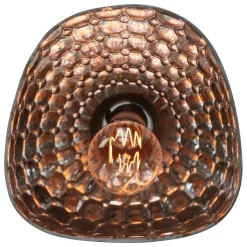 Hot Pamono Vintage Mercury Mirror Glass & Brass Wall Lamp