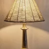 Hot Pamono Vintage Metal Table Lamp with Glass Bead Shade, 1970s