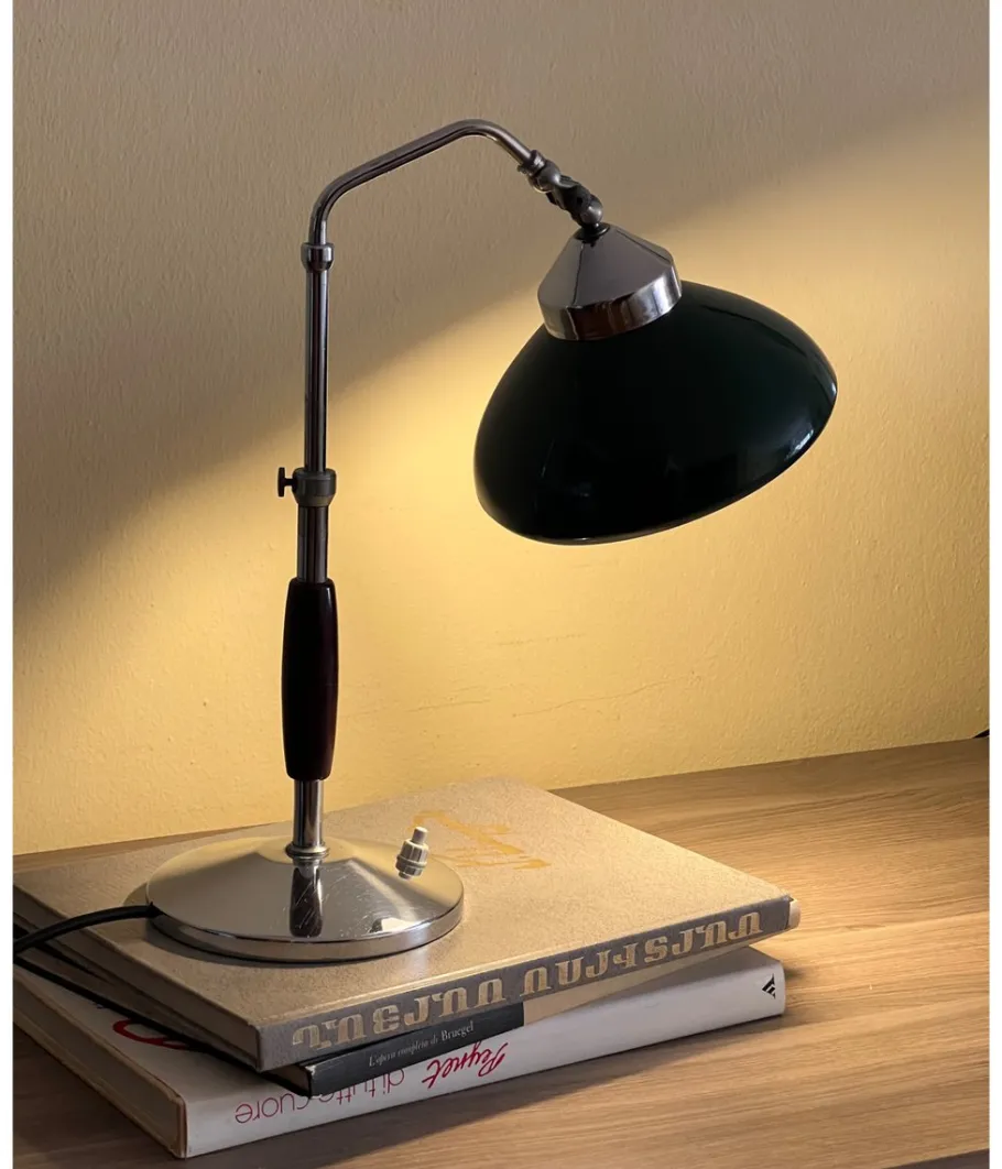 Pamono Vintage Ministerial Desk Lamp, 1930s