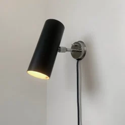 Discount Pamono Vintage Model 31 B Black Sconce by Gino Sarfatti for Arteluce, 1950s