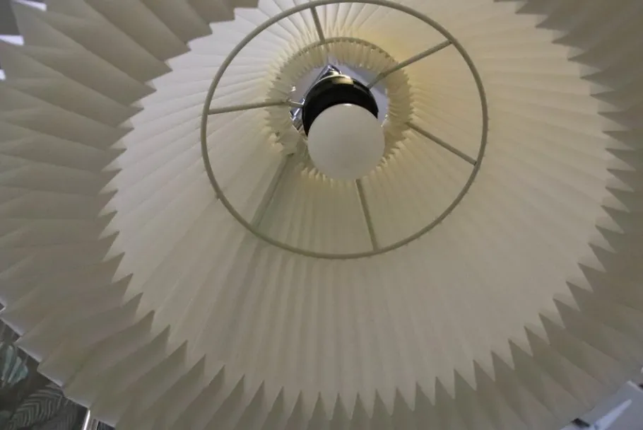 Discount Pamono Vintage Model 323 Floor Lamp by Michael Bang for Le Klint, 1970s