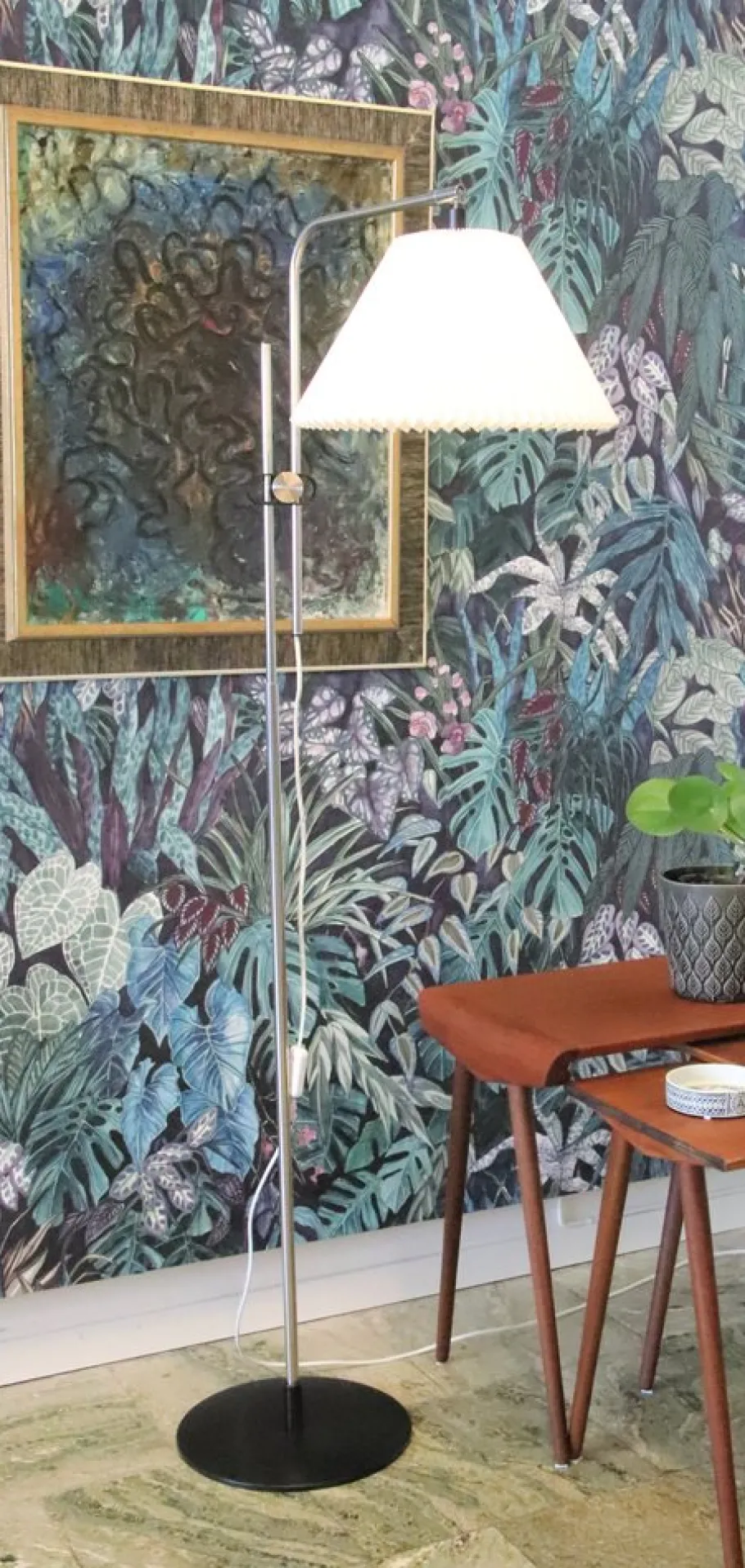 Discount Pamono Vintage Model 323 Floor Lamp by Michael Bang for Le Klint, 1970s