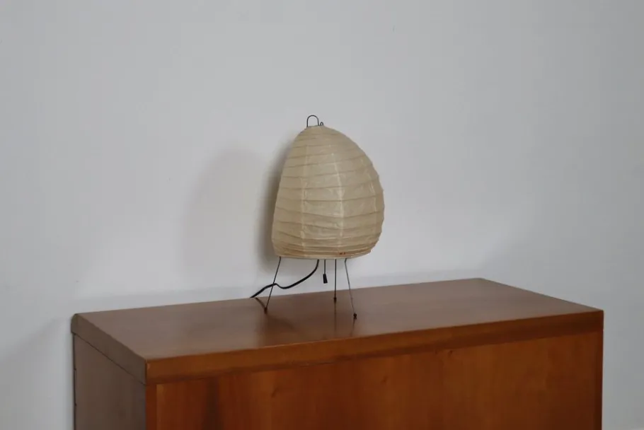 Sale Pamono Vintage Model 1N Light Sculpture Table Lamp by Isamu Noguchi for Akari, Japan, 1979