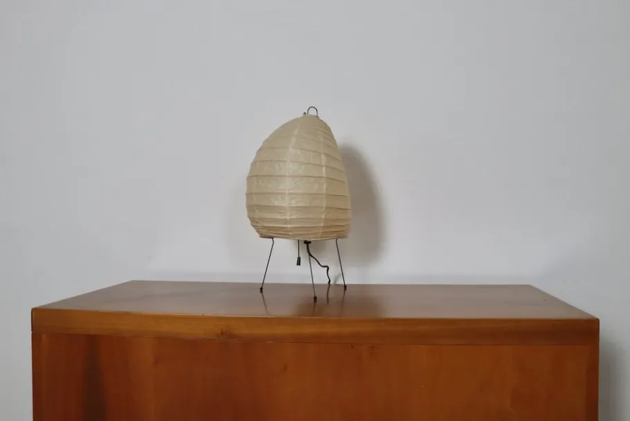 Sale Pamono Vintage Model 1N Light Sculpture Table Lamp by Isamu Noguchi for Akari, Japan, 1979