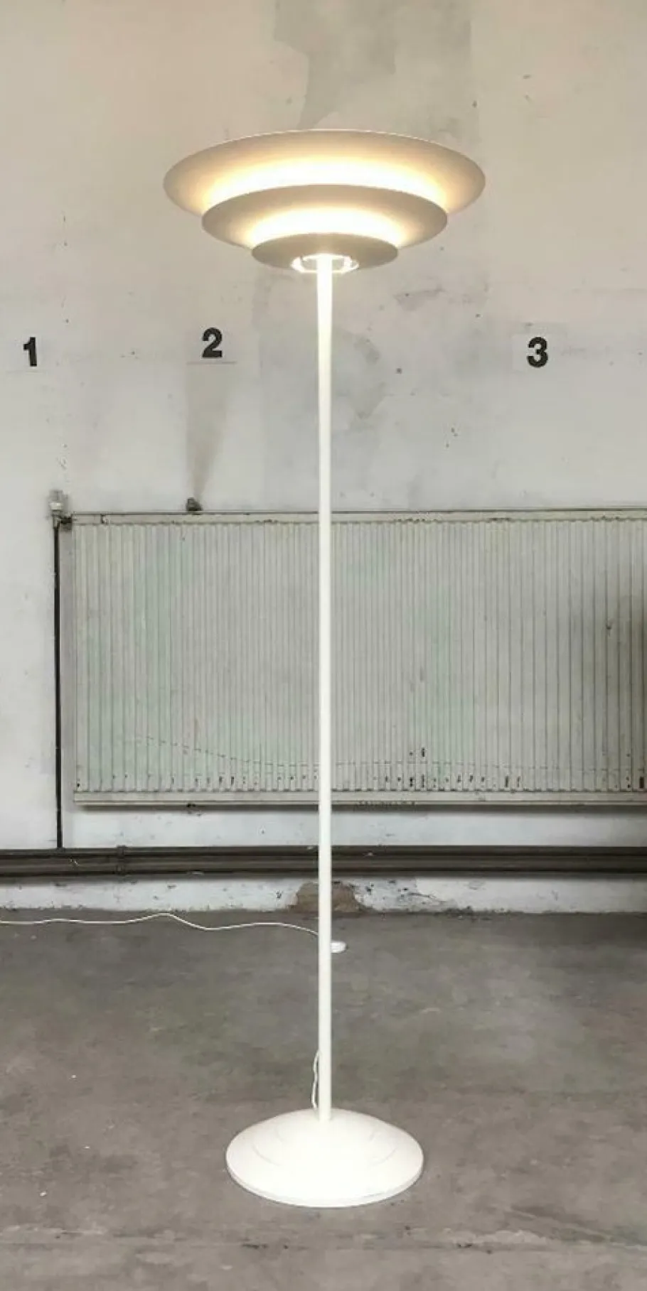 Clearance Pamono Vintage Model Oslo Floor Lamp by Kurt Norregaard for Louis Poulsen, 1990s