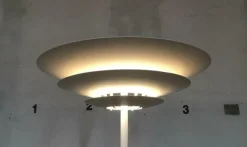 Clearance Pamono Vintage Model Oslo Floor Lamp by Kurt Norregaard for Louis Poulsen, 1990s